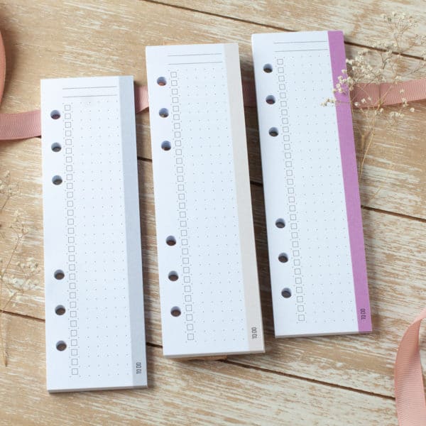 Notizblock To Do schmal Personal